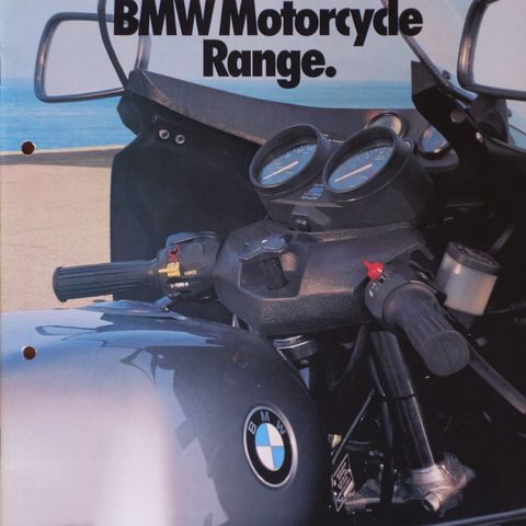 BMW MC  brosjyre  1981