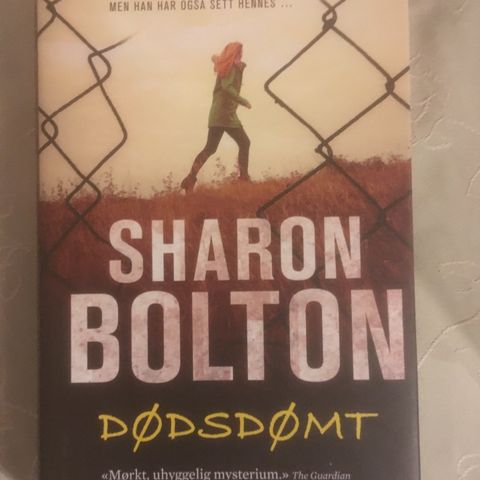 BokFrank: Sharon Bolton; Dødsdømt (2018)