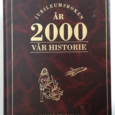 Praktbok: Jubileumsboken År 2000 Vår historie (Nypris kr 1 400)