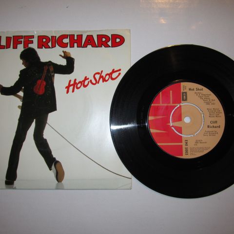 CLIFF RICHARD / HOT SHOT - 7" VINYL SINGLE