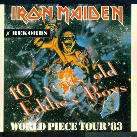 Iron Maiden - 10 Years Old Eddie's Boys - World Piece Tour '83 - 2LP