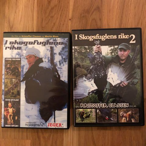 I skogsfuglens rike 1 og 2 - DVD