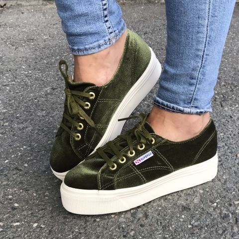 Superga sko Green Capulet Olive