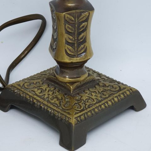 VINTAGE MESSING LAMPE FRA KURANT/ NORGE 