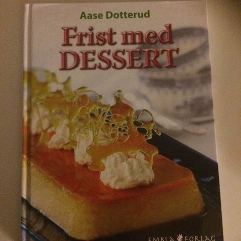 Dessert bok til salgs