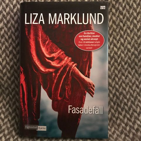 Liza Marklund - Fasadefall (2013), innbundet