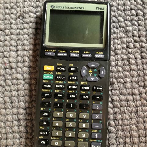 Texas Instruments kalkulator TI83