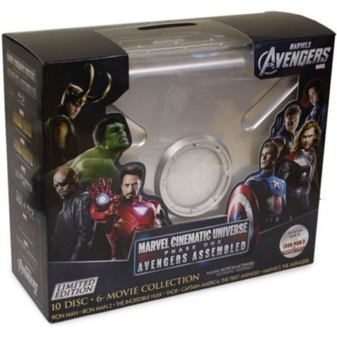 Marvel Cinematic Universe Phase One Avengers Assembled limitert 3D samleboks