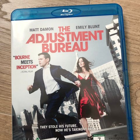 The adjustment bureau på Blu-ray