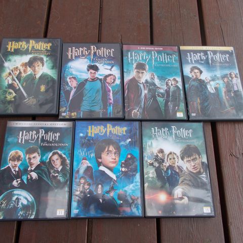 DVD Harry Potter