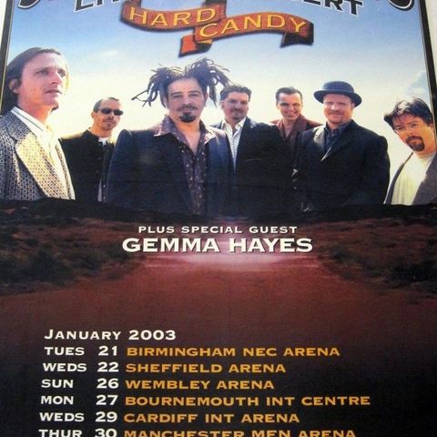 COUNTING CROWS –Live in Concert 2003 (Plakat)