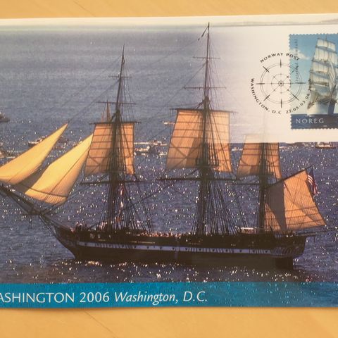 Norge 2006 Kort frimerkeutstilling Washington NK 1578 Statsraad Lemkuhl