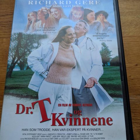 Dr. T og Kvinnene (DVD, Richard Gere)