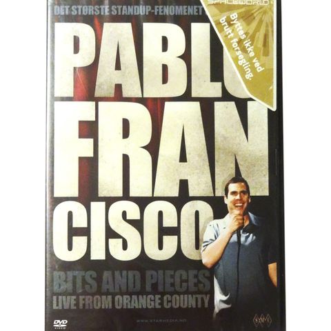 Pablo Francisco - Bits And Pieces: Live from Orange County (DVD) Helt ny!