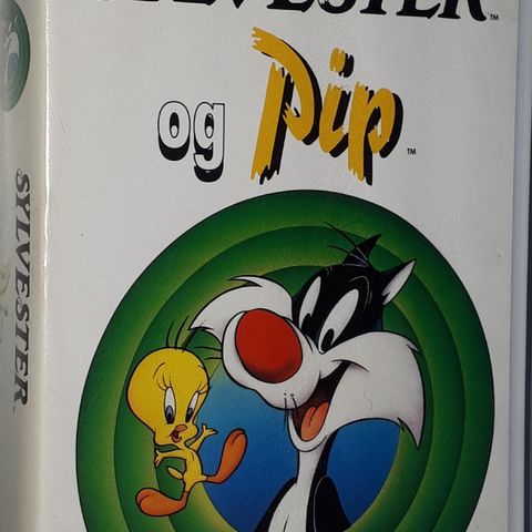 VHS SMALL BOX.SYLVESTER OG PIP.