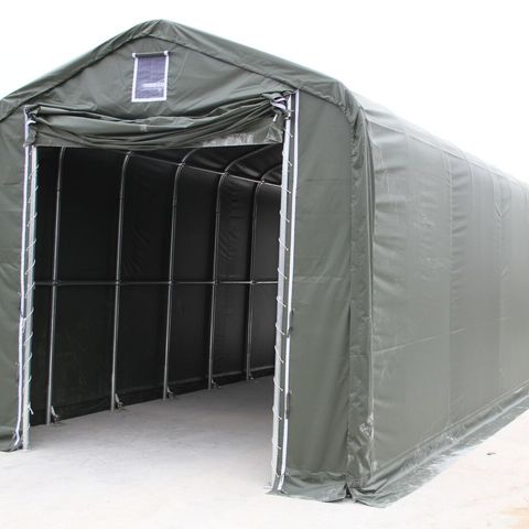 Bussgarasje - teltoverbygg