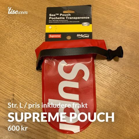 Supreme Sealine Pouch