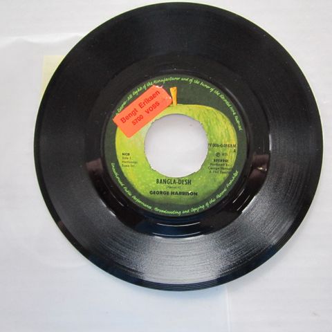 GEORGE HARRISON  / BANGLA-DESH - 7" VINYL SINGLE