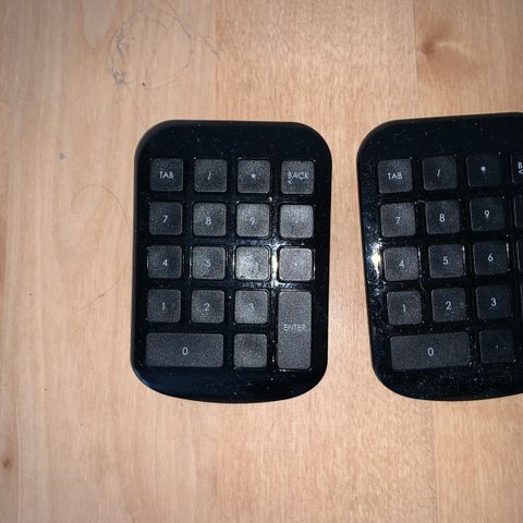 TRÅDLØS - Targus Number Pad - numerisk tastatur MED USB TRÅDLØS ADAPTER