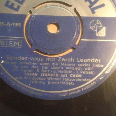 Zara Leander  (1956)