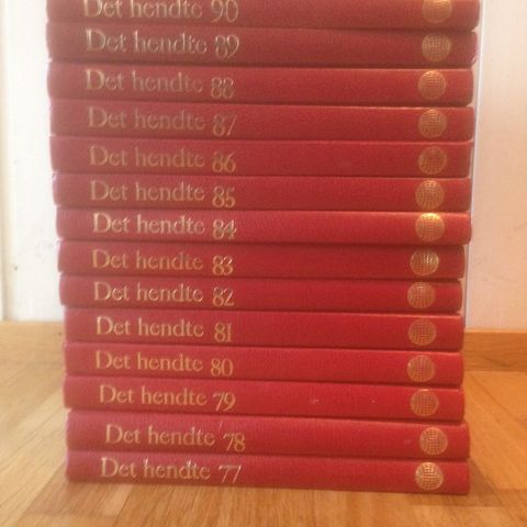 Det hendte29kr per bok