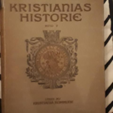 Kristianias historie Bind V - 1878 - 1924 -  Rikt illust.