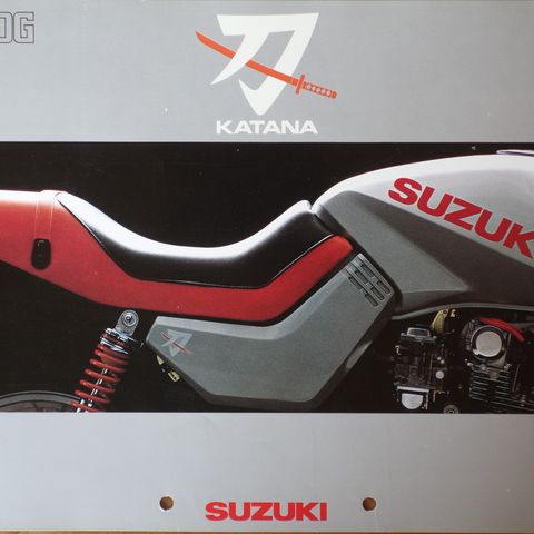 Suzuki GS650G Katana brosjyre