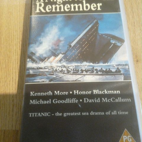 Titanic,vhs,selges!