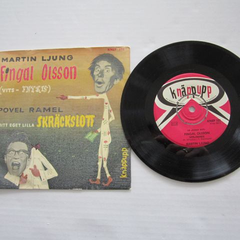 MARTIN LJUNG / POVEL RAMEL / FINGAL OLSSON - 7" VINYL SINGLE