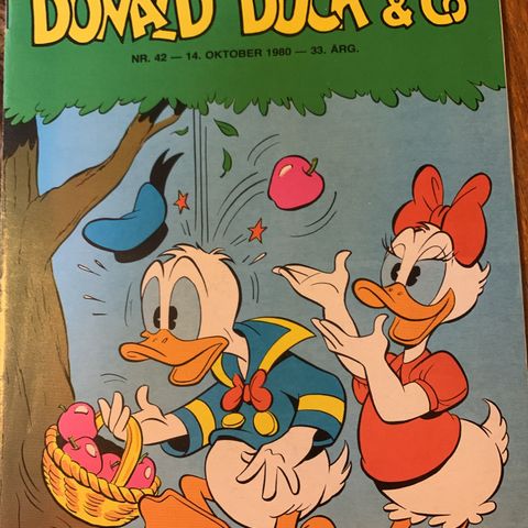 Donald Duck nr. 42 - 1980 (med bilag)