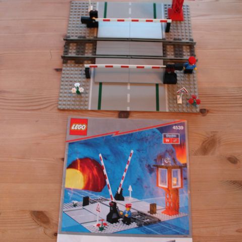 Lego 4539 manuel planovergang