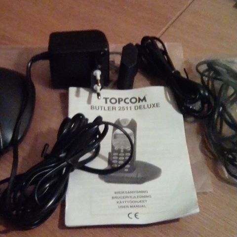 Telefon Trådløs hustelefon Topcom Butler 2511C Philips Xalio 200 RJ45 Doro RJ45