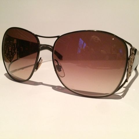 GUCCI Sunglasses, Crest Design,  GG 2827/S in Dark metal/Brown