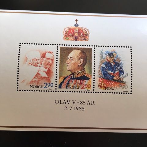 Norske frimerker 1988