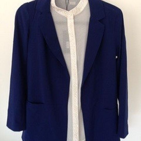 Blå blazer, XS