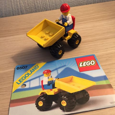 Lego 6507 dumbster fra 1989