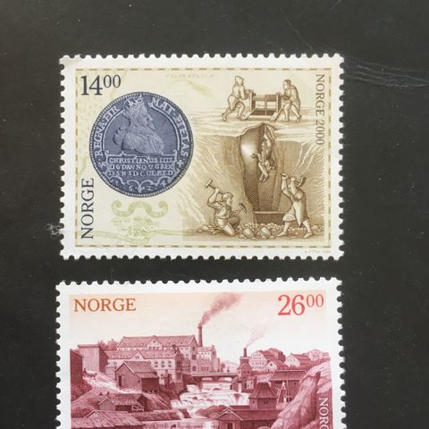 Norge 1999  Norge i historisk perspektiv NK 1363 og 1365  Postfrisk