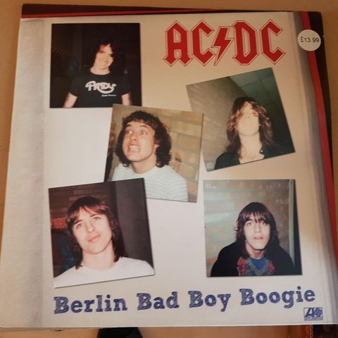 AC/DC - BERLIN BAD BOY BOOGIE LP-plate