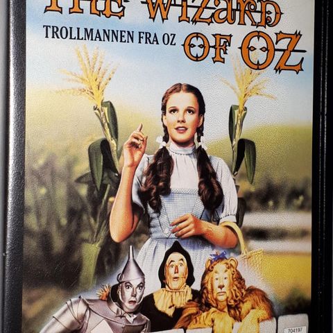 VHS SMALL BOX.THE WIZARD OF OZ.