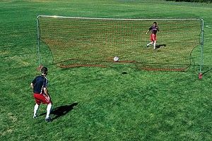 FOTBALLMÅL - SAMMENLEGGBART MED OPPBEVARINGSBAG - FULL STR: 2,44 x 7,32 m