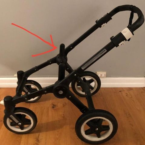 Understell/ chassis med hjul til Bugaboo buffalo selges