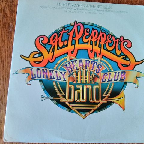 Sgt. Pepper's Lonely Hearts Club Band soundtrack dobbelt album  LP