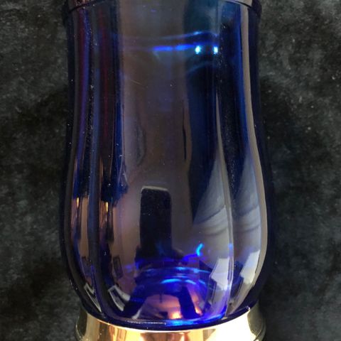 Vintage lys glass fra Guerlain 1982