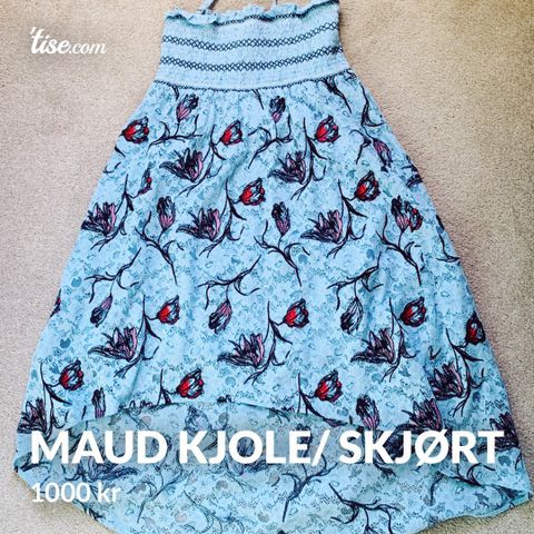 Maud kjole/ skjørt