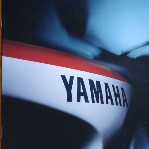 Yamaha 1990 programbrosjyre