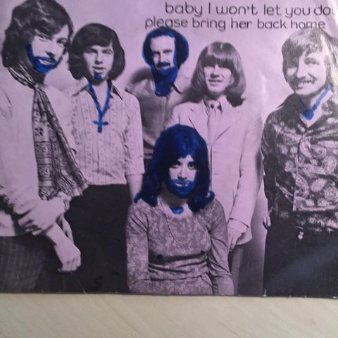 Pickettywitch  -  Baby I Won't Let You Down  (7"singel  1970)