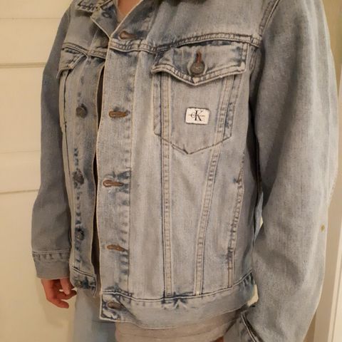 Vintage 90s Calvin Klein denim jakke