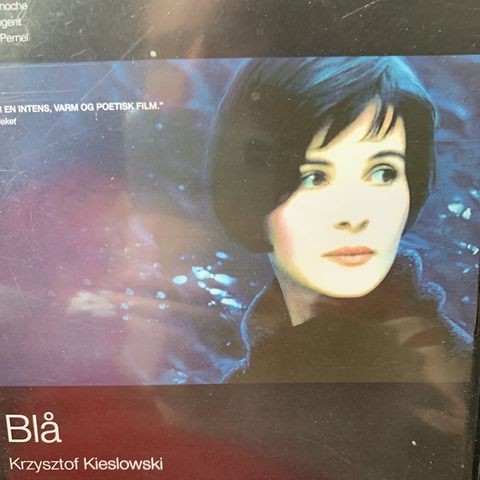 Blå (Norsk tekst)  Krzysztof Kieslowski - DVD 