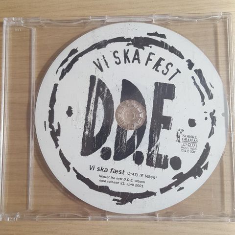 D.D.E. - Vi ska fæst PROMO