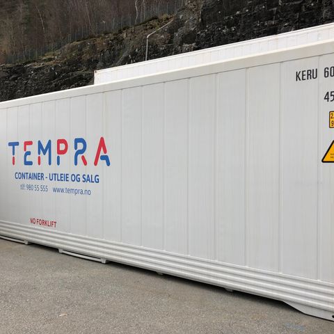 40 fot Reefer/Container Frysecontainer Kjølecontainer til leie